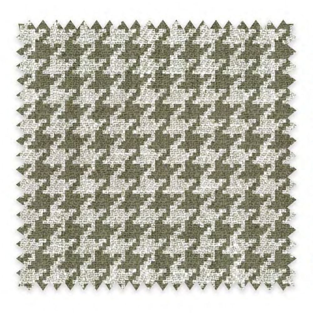 THE WHITE  UPHOLSTERY MINI  GEOMETRIC POLYESTER LINEN CO FABRIC