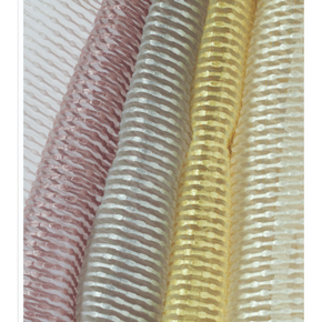 VIENNA STRIPE DESIGN 2 POLYESTER SHEER CURTAIN FABRICS