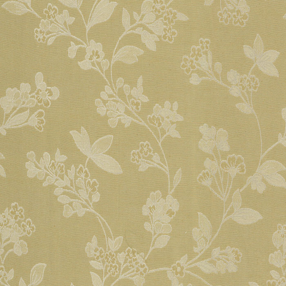 HILTON JACQUARD SMALL FLOWER MAIN CURTAIN FABRIC