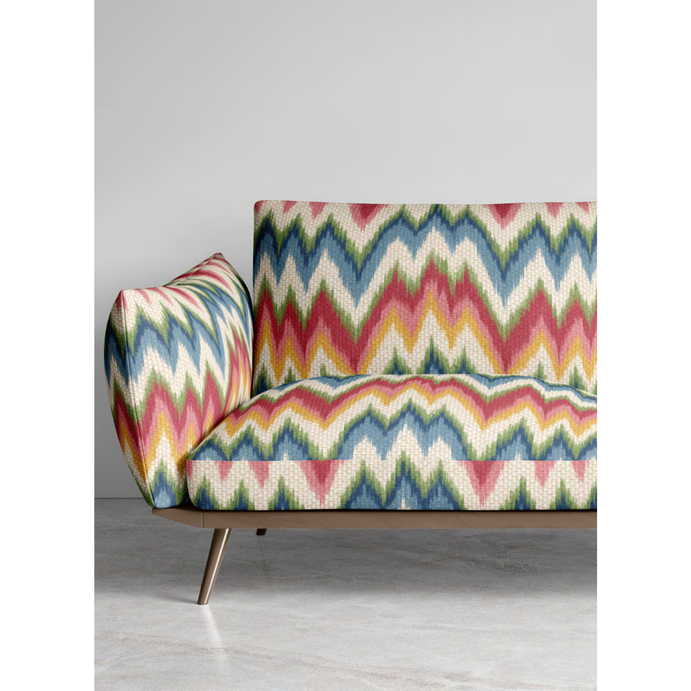 BUKHARA III – KRYPTON  SR NO: KR_315 Premium Upholstery Fabric (Polyester–Linen–Jute Blend)