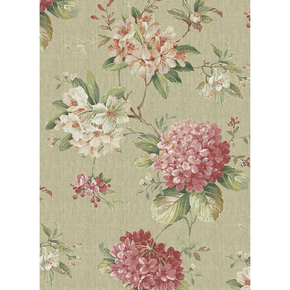 INDIAN SUMMER CANDY  RED FLOWER POLYESTER CURTAIN  FABRICS 154