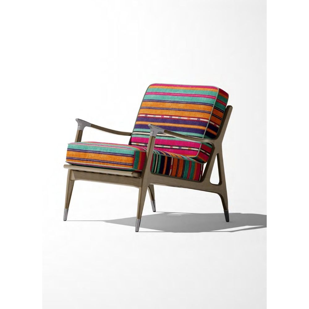 BEST OF KILIMS UPHOLSTERY STRIPE MULTICOLOR FABRICS RF 05