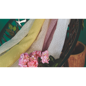 VIENNA LINES POLYESTER SHEER CURTAIN FABRICS