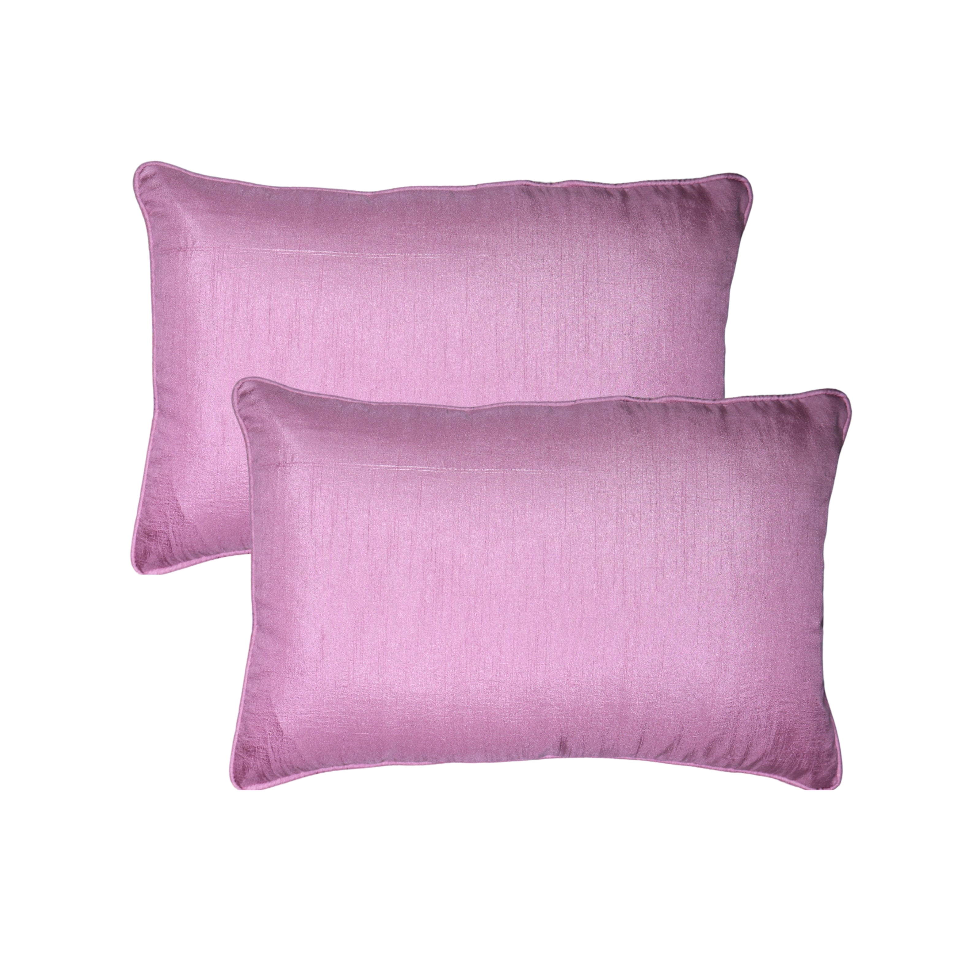 SILK PLAIN  SOLID COLOR CUSHION COVER 30CMX45CM