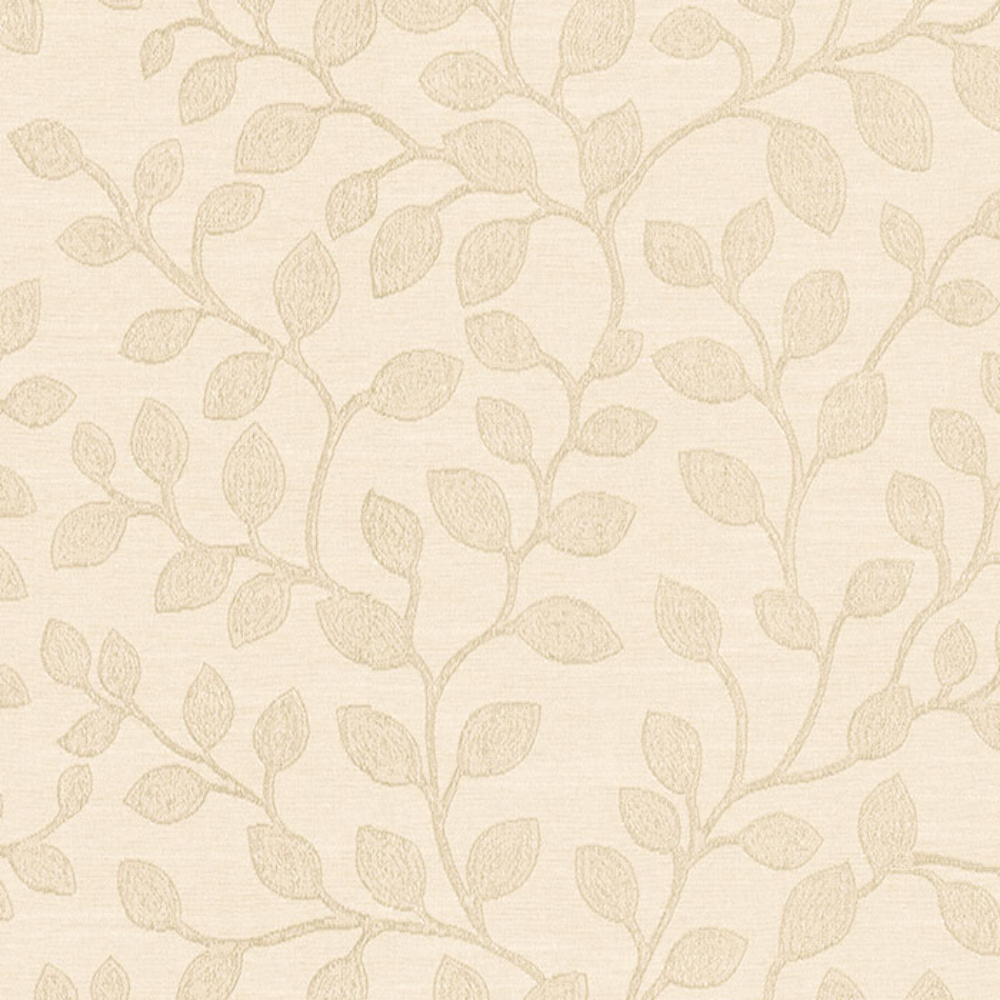 HILTON JACQUARD LEAF MAIN CURTAIN  FABRIC