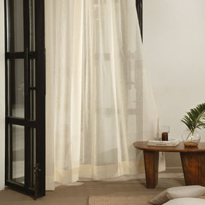 ALMA POLYESTER SHEER CURTAIN FABRIC 1102/103