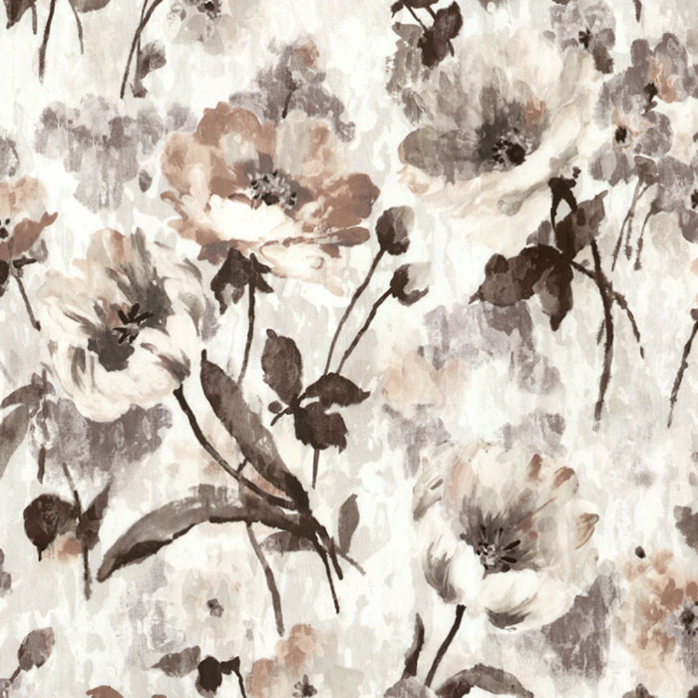 BARCELONA POLYESTER FLOWER PRINT  MAIN CURTAIN  FABRICS