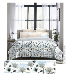 INDULGENCE DAPHNE KING SIZE BED SHEET SET