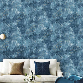 LIBSON BLUE PRINT TEXTURE HOME DECOR WALL COVER WALLPAPER