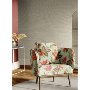MODERN  BASE LIGHT BLUE RED FLOWER COUNTRY SOFA FABRICS