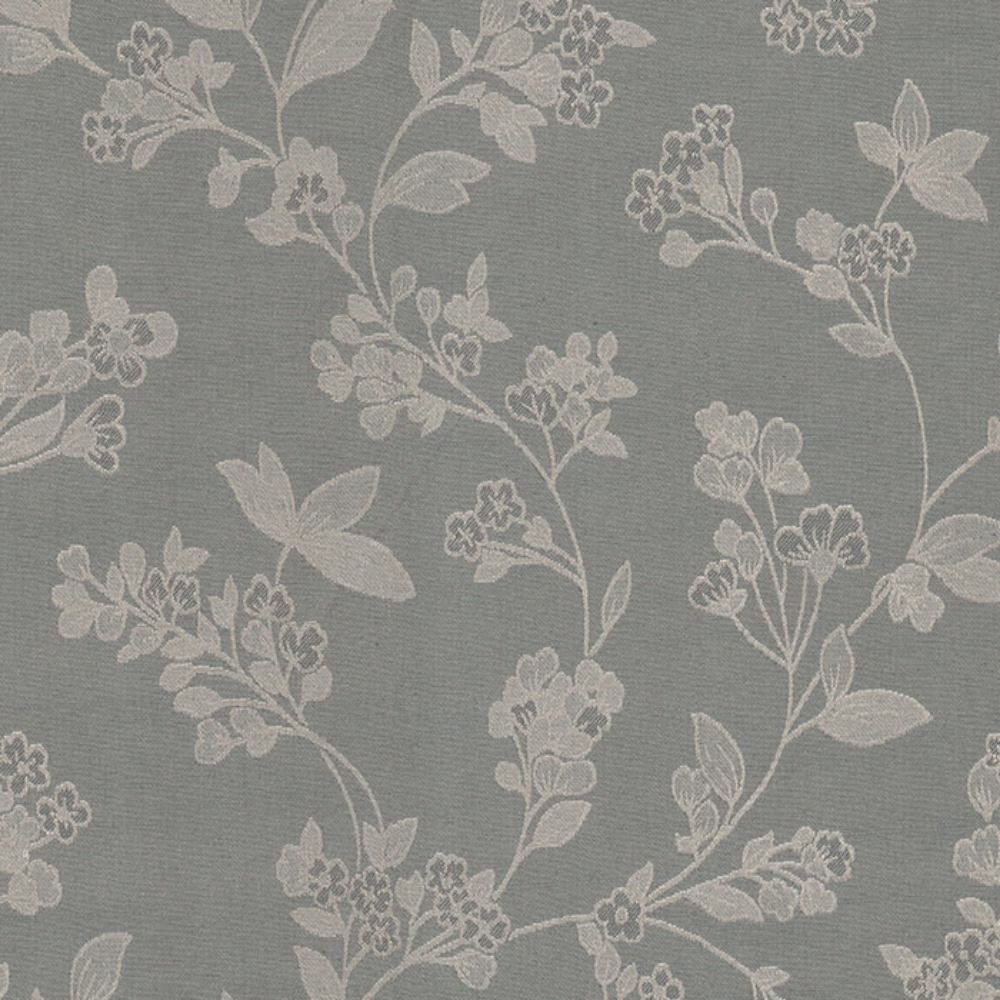 HILTON JACQUARD SMALL FLOWER MAIN CURTAIN FABRIC