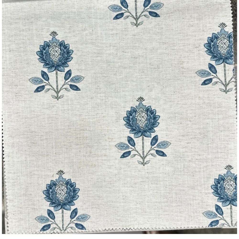 CELINA  COTTON CURTAIN  FABRIC 01