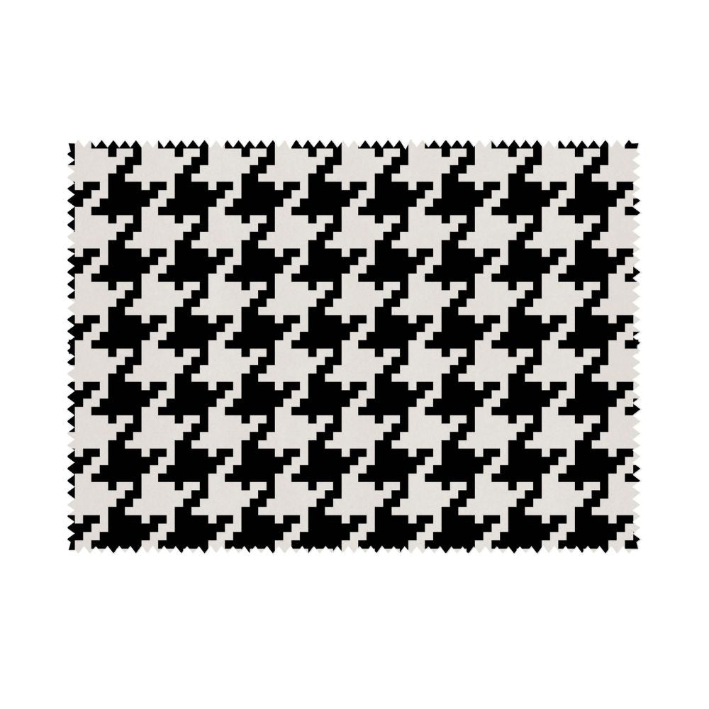 CARBON VELVET UPHOLSTERY  POLYESTER MINI GEOMETRIC  FABRICS VT 011