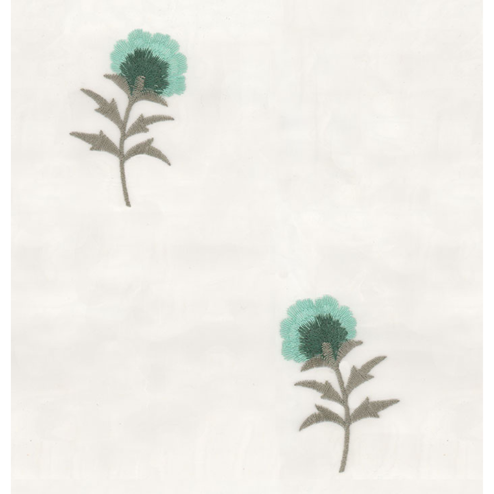EXPRESSION  Embroidery Flame Sheer curtain fabric