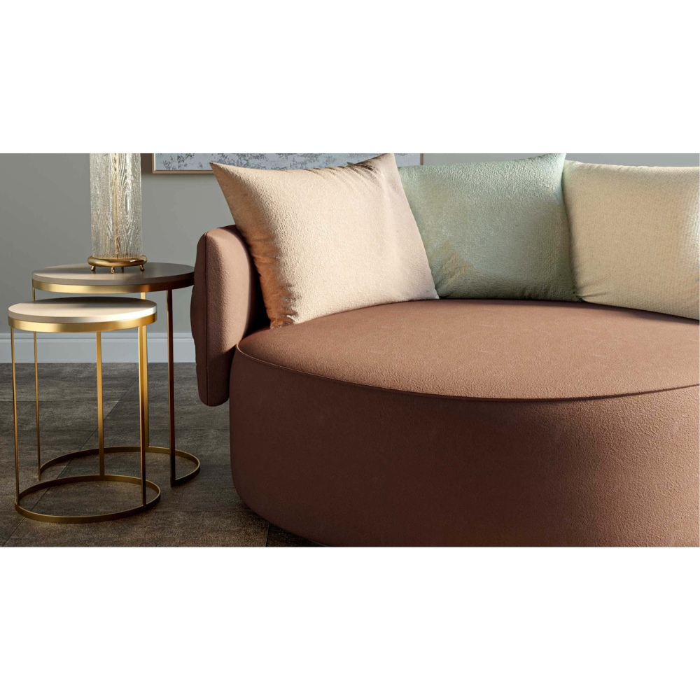 ELON VELVET POLYESTER TEXTURE 2 UPHOLSTERY FABRICS A