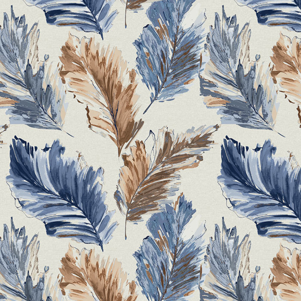 EXPRESSION PRINT ABSTRACT FLOWER MAIN CURTAIN FABRIC