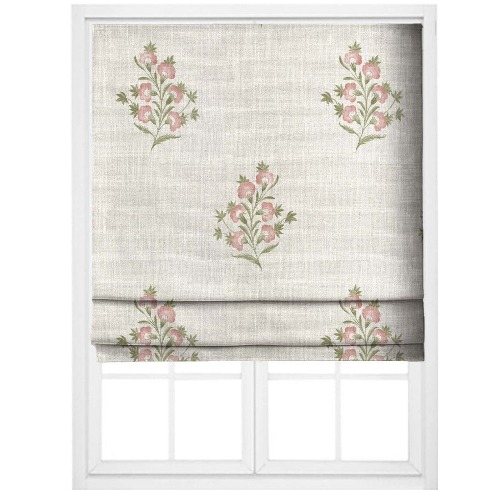 MODERN COUNTRY BLINDS FABRICS PRINT FLORAL TREE  POLYESTER LINEN