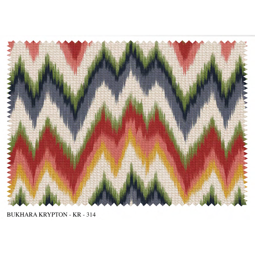 BUKHARA III – KRYPTON  SR NO: KR_314 Premium Upholstery Fabric (Polyester–Linen–Jute Blend)