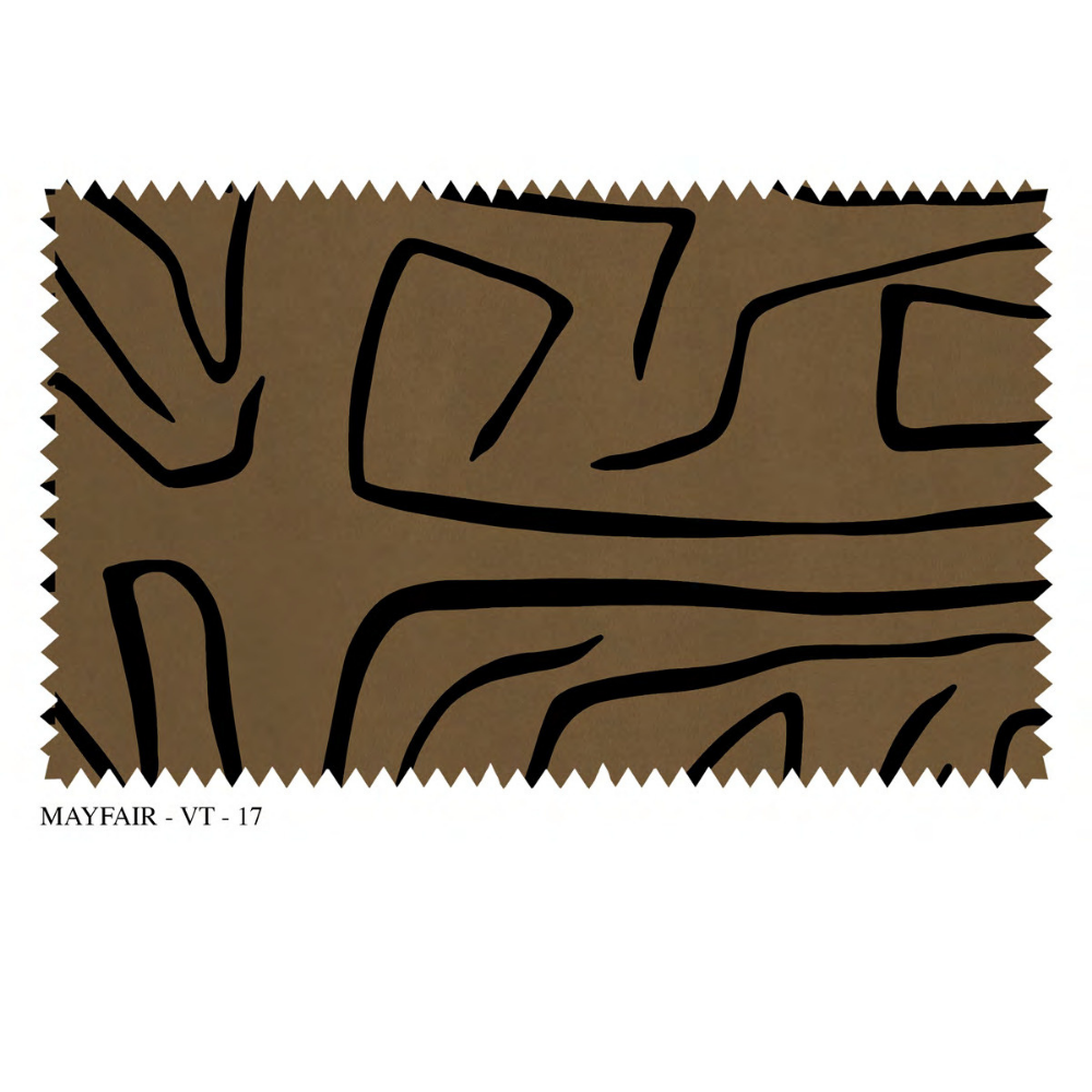 Mayfair SR VT_17 Velvet Upholstery Material – Luxurious 100% Polyester