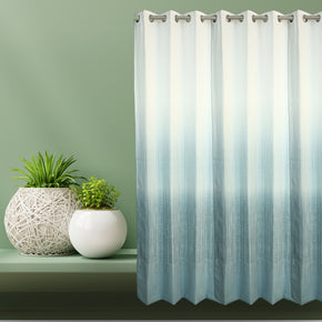 BRUSH & PAINT OMBRE LIGHT TURQUISE CURATIN
