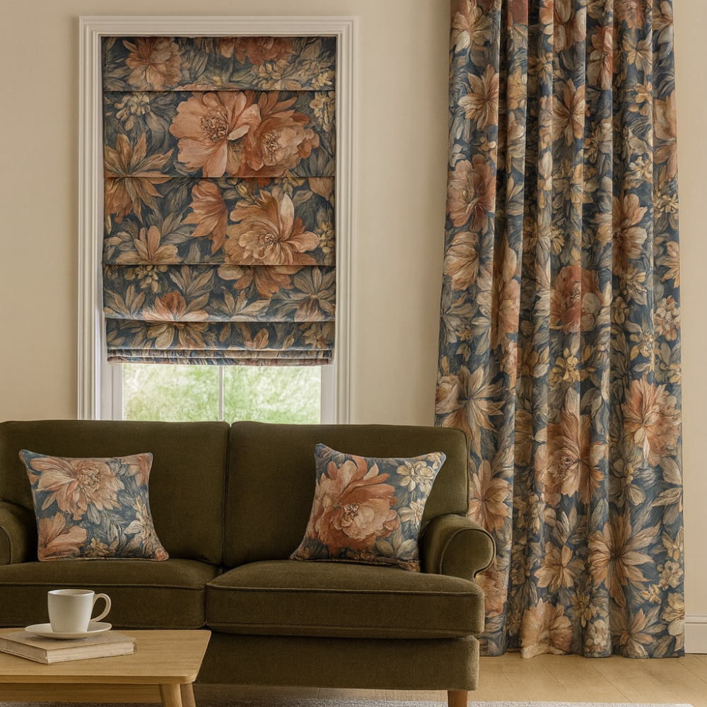 Carlo 50019  Velvet Fabric – Premium Polyester Prints Curtain FABRIC