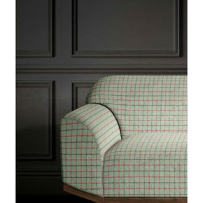 Mulberry II  LIGHT BLUE SMALL CHECK Sofa Febric