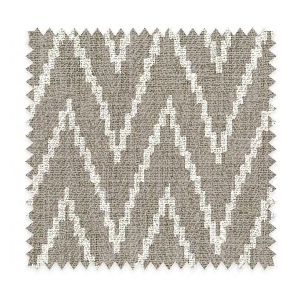 THE WHITE UPHOLSTERY ZIGZAG  WAVES BIG FABRICS  POLYESTER LINEN  CO