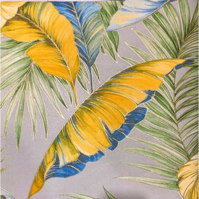 MONACO ORANGE BANANA LEAF PRINT HOME DECOR  WALLPAPERS