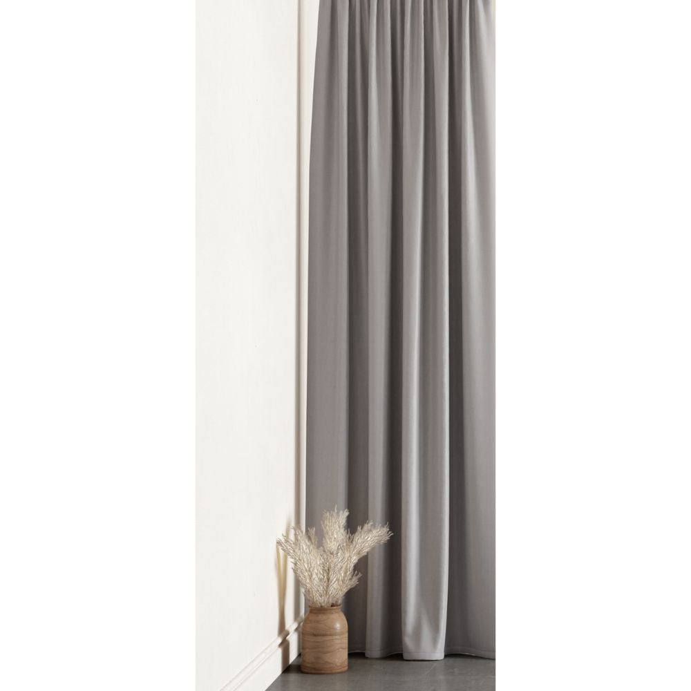 SHEEN CURTAIN FABRICS COTTON POLYESTER  PLAIN