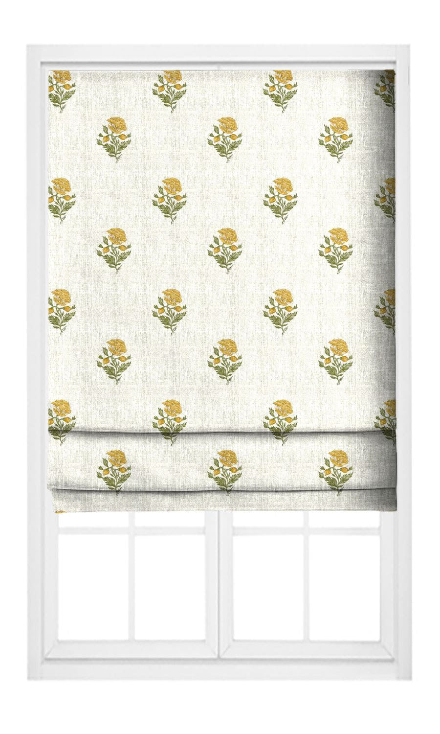 Indian Motifs PRINT POLYESTER LINEN BLINDS FABRICS