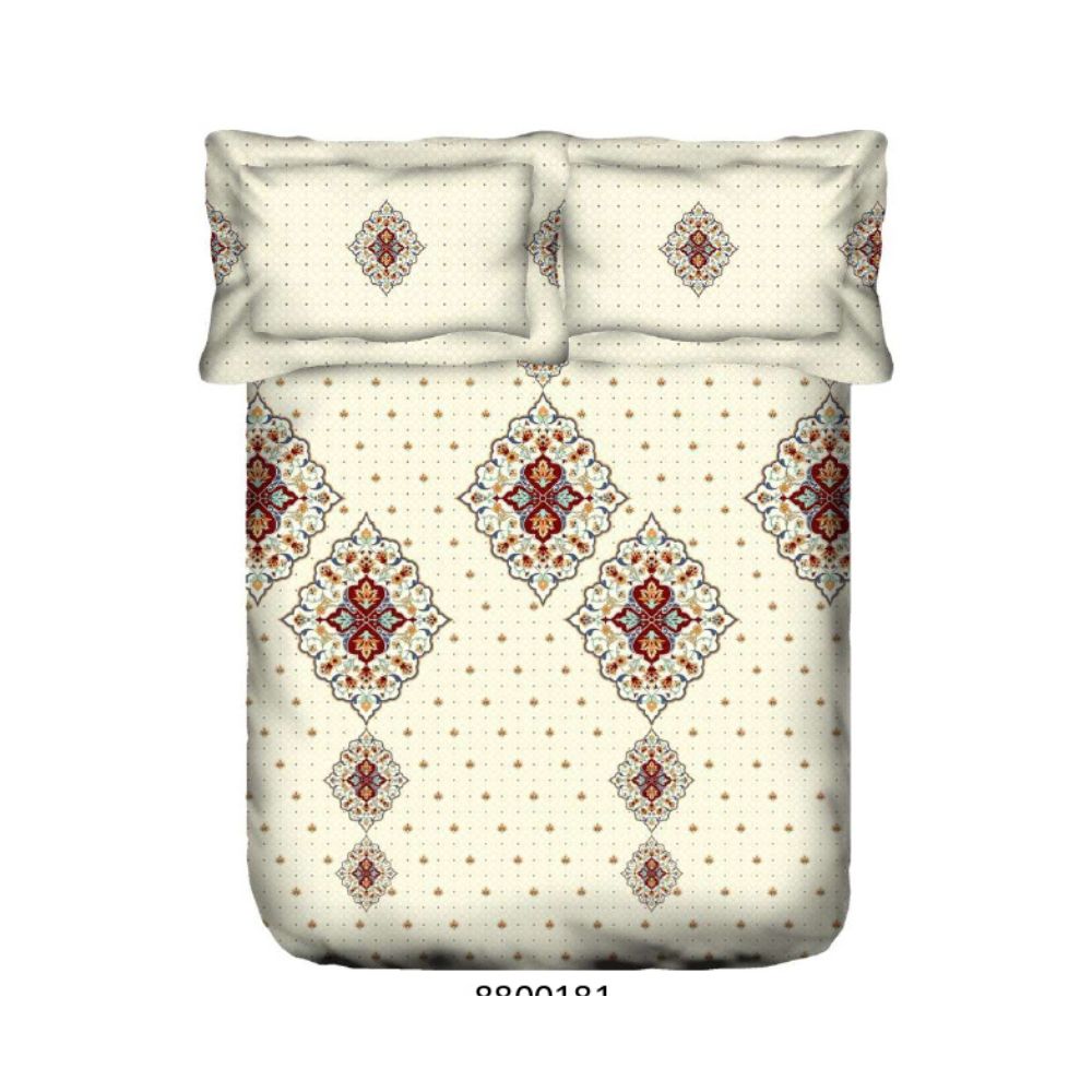 STELLAR BEDSHEET  PRINETED DOUBLE BEDSHEET  SET SUPER SOFT COTTON