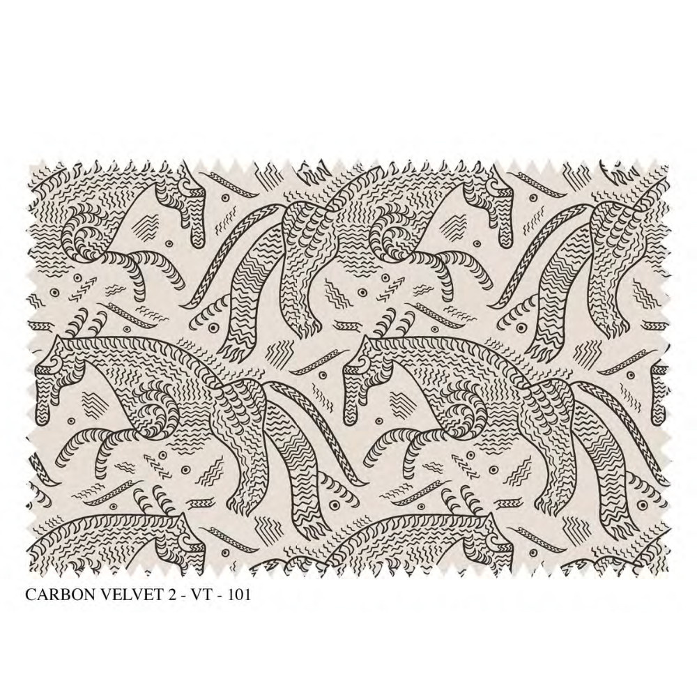 Carbon Velvet II – SR VT_101 Vermont Upholstery & Cushion Fabric ( 100% Polyester, Velvet Finish)