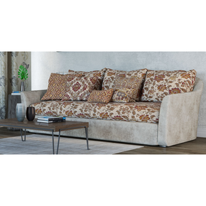 Malibu  polyester Upholstery jacquard FLOWER fabrics