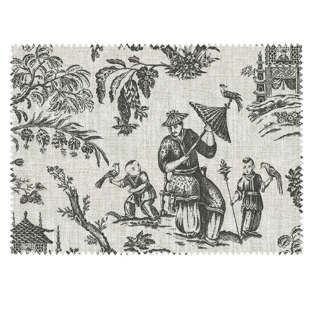 THE BLACK CONCEPT II  MEN WITH CHILD TREE  PRINTED SOFA FABRICS