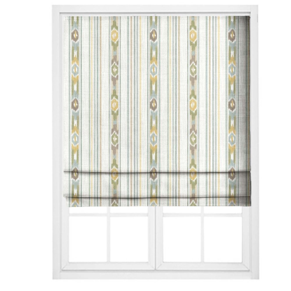 MODERN COUNTRY BLINDS  GEOMETRIC FABRICS POLYESTER LINEN