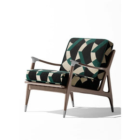 BEYOND BLACK GEOMETRIC POLYESTER BLUE WHITE  SOFA FABRICS