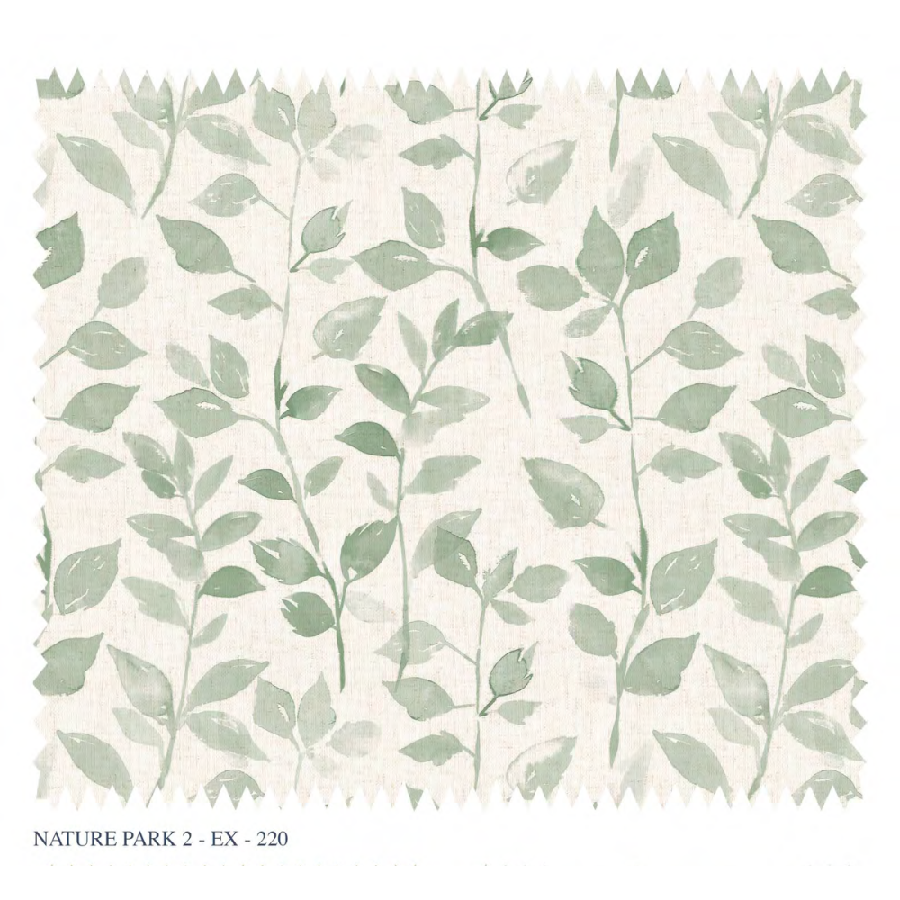 Nature Park-II EX-220 Elegant Drape – Excel Quality Blind Fabric Linen