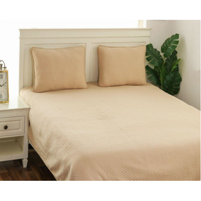 Quardline King Size Bed Cover & 2 Pillow Covers (Set Of 3)