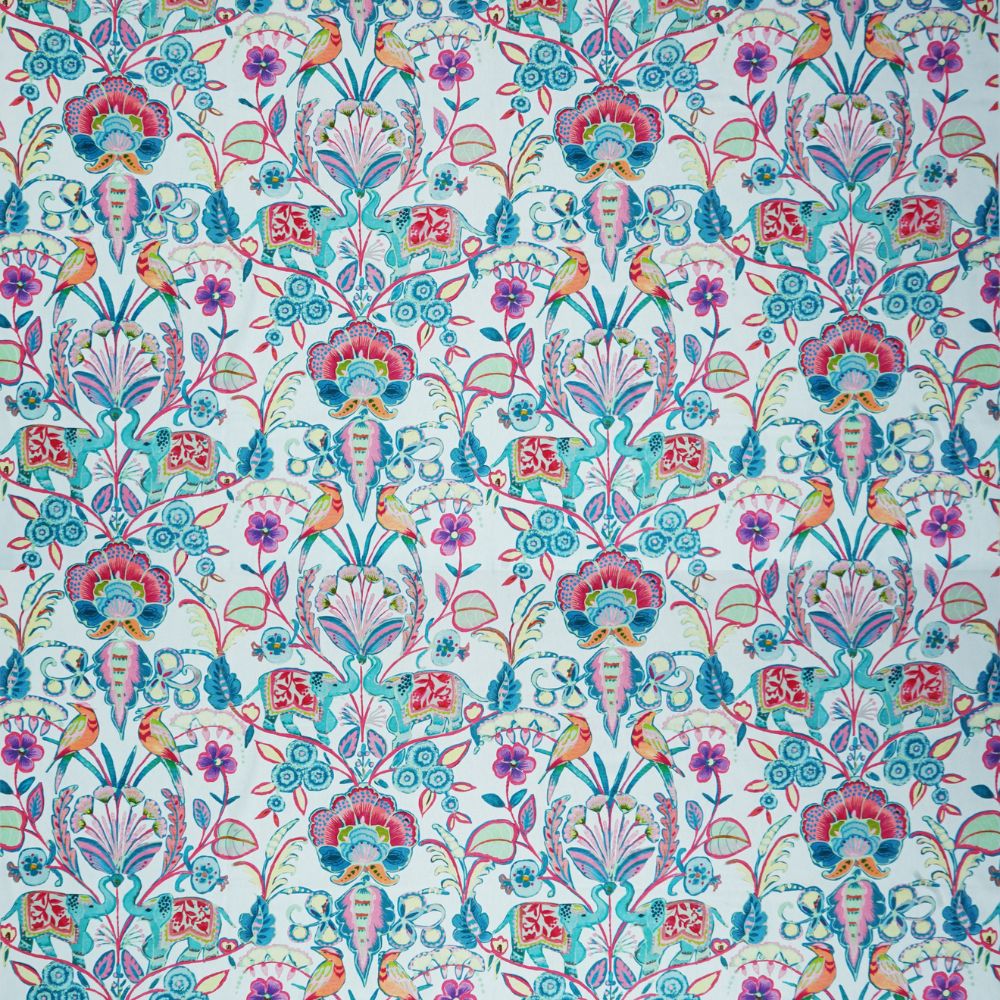 BANGLORE FLAMINGO  MAHARAJA PT COTTON PRINTED CUSHION COVER FABRICS