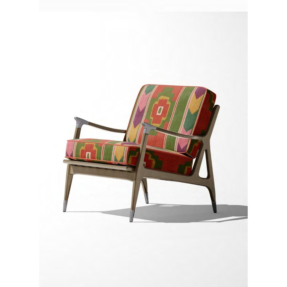 BEST OF KILIMS UPHOLSTERY MULTICOLOR GEOMETRIC FABRICS RF 04