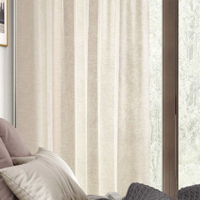 ALMA POLYESTER SHEER TEXTURE CURTAIN FABRICS 01