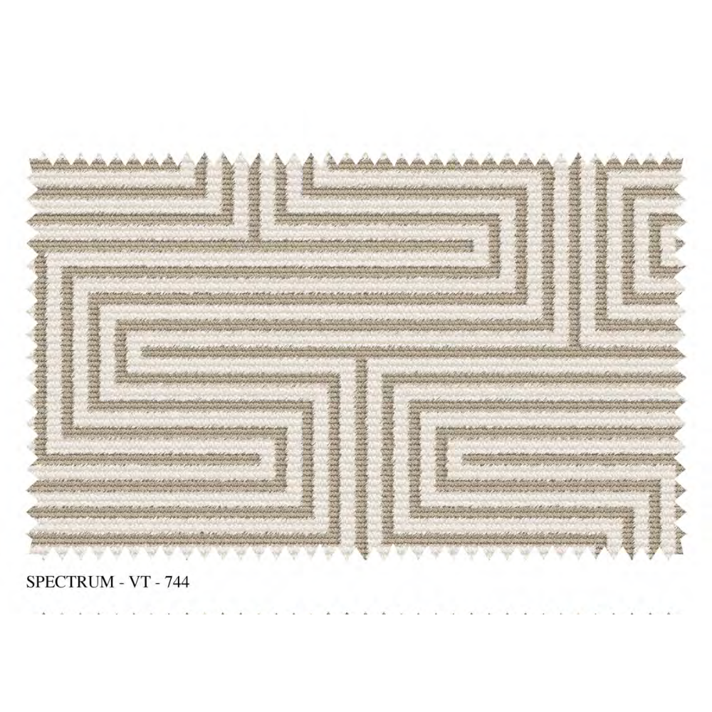 Spectrum Collection Geometric Maze Vermount Velvet Upholstery Fabric (100% Polyester)