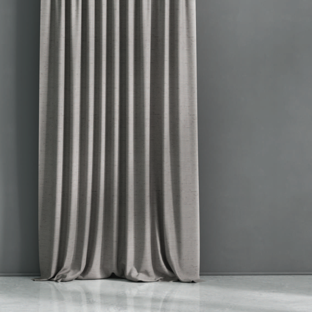 SILICA POLYESTER TEXTURE  CURTAIN FABRICS