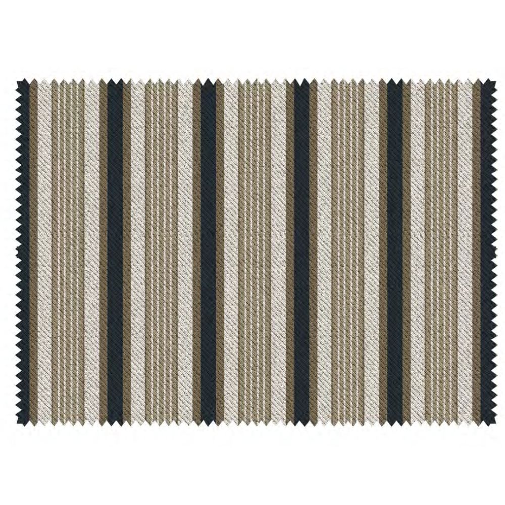 TRENDY STRIPE  BLACK BEIGE SOFA FABRICS