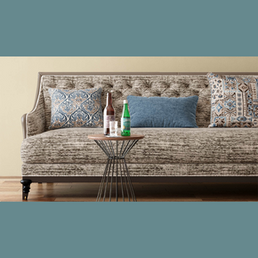 ROYALE STRIPE Velvet Upholstery Polyester fabrics