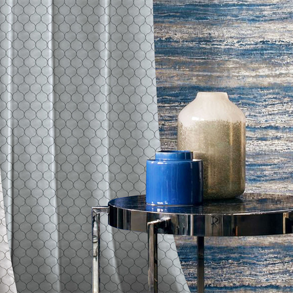 DUNE JACQUARD DAMAS MAIN CURTAIN FABRICS B