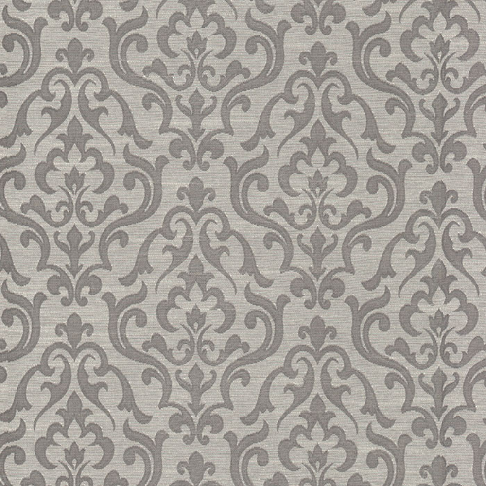 GLOSTER SILVER GEOMETRIC MAIN CURTAIN FABRICS