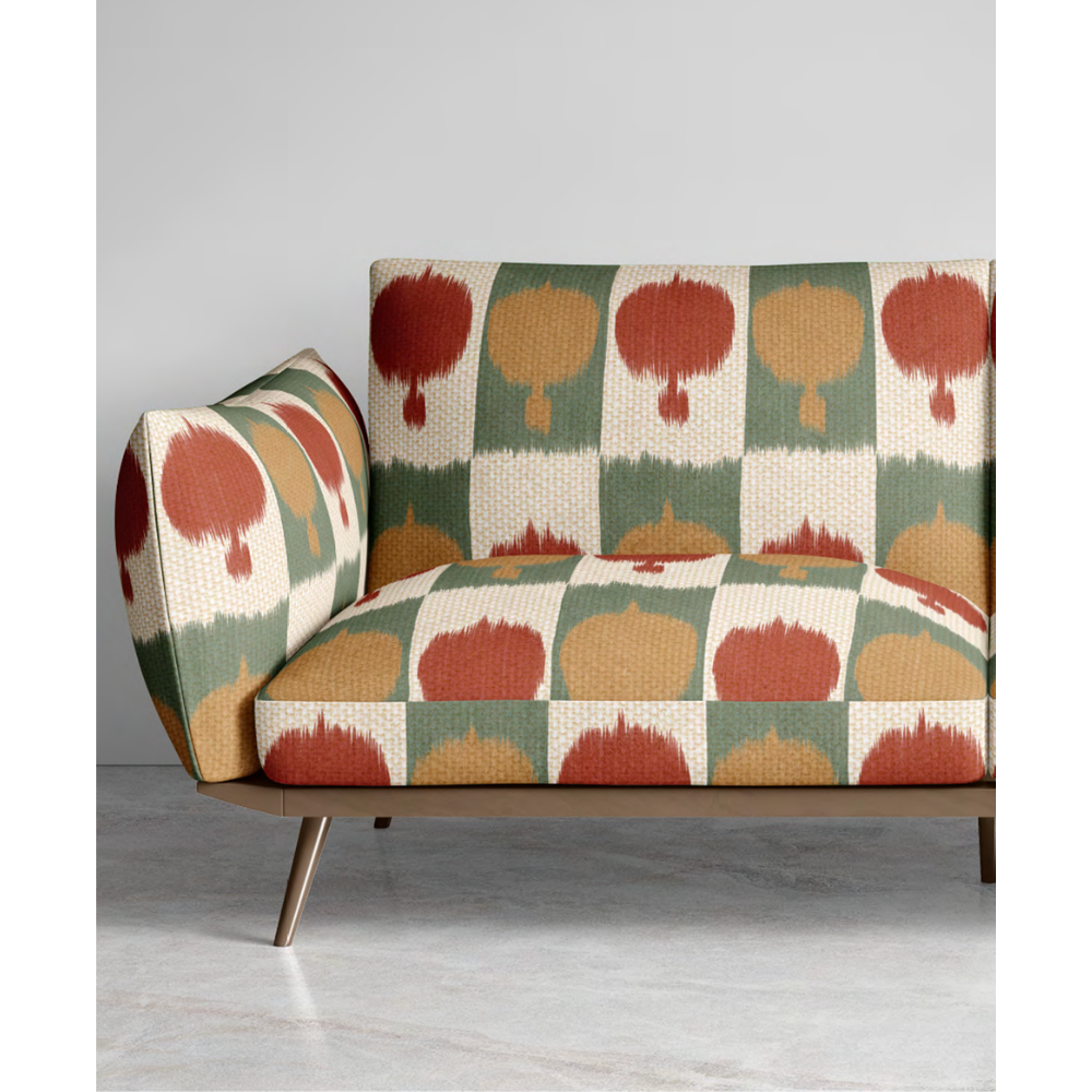 BUKHARA III – KRYPTON  SR NO: KR_323 Premium Upholstery Fabric (Polyester–Linen–Jute Blend)