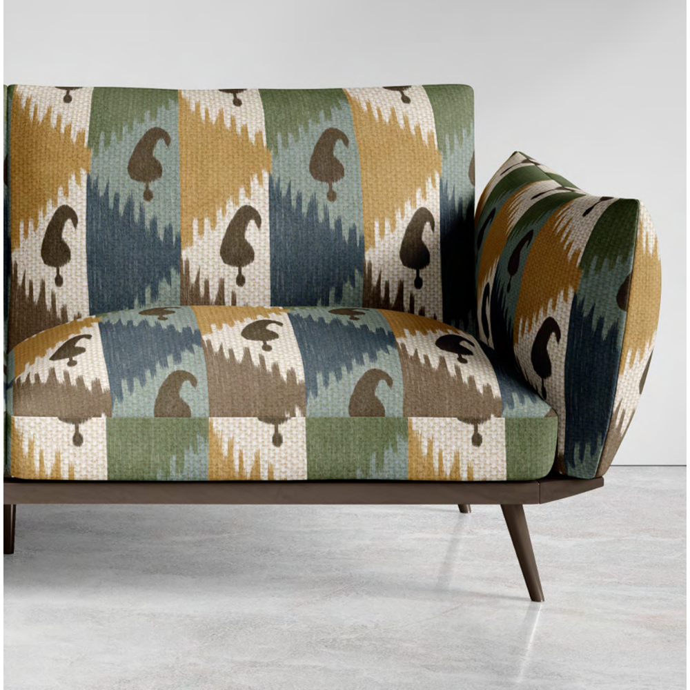 BUKHARA III – KRYPTON  SR NO: KR_326 Premium Upholstery Fabric (Polyester–Linen–Jute Blend)