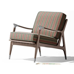 DURBAR VELVET POLYESTER  UPHOLSTERY ZIGZAG STRIPE FABRICS